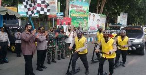 Polres Probolinggo Kota, Resmikan Pasukan Pemburu Pelanggar Prokes Covid 19