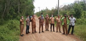 PENINGKATAN JALAN DESA CIPTODADI  DUSU 1 dilaksanakan.