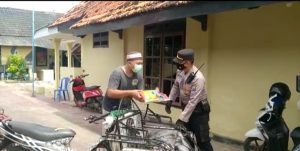 Polsek Kalianget Melaksanakan Giat ” POLRI PEDULI ABANG BECAK “