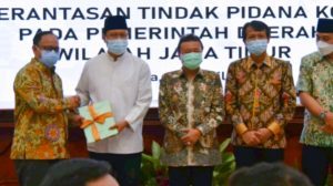 Menuju Zona Integritas, Wali Kota Pasuruan Tandatangani Komitmen Bersama Pencegahan Korupsi