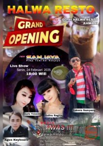 Grand Opening Halwa Resto, Sajikan Menu seafood unggulan Fresh Menarik