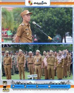 Apel Pagi,Wabup Mengingatkan Semua ASN Harus Disiplin 