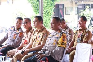 Kapolres Lampung Utara Ikuti Launching Penguatan Program Pekarangan Pangan Lestari