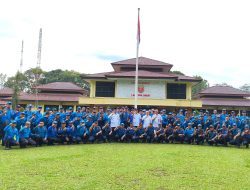 Bupati Lampung Barat Berikan Arahan dan Motivasi kepada Petugas Pemadam Kebakaran