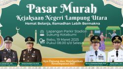 Pasar Murah Kejaksaan Negeri Lampung Utara, Belanja Hemat Sambut Ramadhan dan Tekan Inflasi Daerah