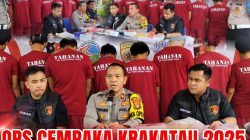 Ops Cempaka Krakatau 2025, Polres Lampung Utara Ungkap 7 Kasus 3C dan 1 Kasus Narkoba Dengan Mengamankan 10 Pelaku