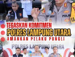 Tegaskan Komitmen, Polres Lampung Utara Amankan Pelaku Pungli