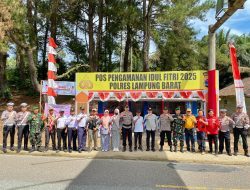 Pastikan Kelancaran Arus Mudik yang Nyaman dan Lancar, Parosil Mabsus Tinjau Posko Lebaran Idul Fitri.