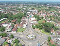 Pantauan Udara Arus Balik Mudik 2025, Jalinsum Lampung Utara Lancar dan Kondusif 