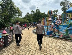 H+ 3 Idul Fitri 2025, Jajaran Polres Lampung Utara Menggelar Patroli di Seputaran Objek Wisata