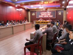 Polres Lampung Barat Gelar Latihan Pra Operasi Pekat Krakatau 2025*