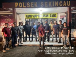 *Polres Lampung Barat Ungkap Kasus Pencurian dengen Pemberatan*