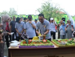 Semarak Senam Bersama, Penanaman Pohon, dan Kejutan Ultah Kapolres: Sinergi dan Kepedulian Forkopimda Lampung Utara