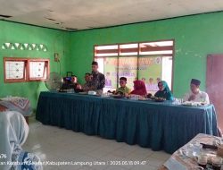 Kepala Desa Way Melan Pimpin Pembentukan Usaha Ketahan Pangan. Koprasi Merah Putih Demi Kemajuan Desanya.