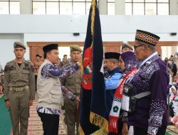Parosil Mabsus Melepas 311 Calon Jamaah Haji Asal Lampung Barat.