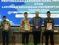 Pemkab Lambar Kembali Raih WTP Untuk Ke-15 Kalinya. 