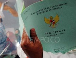 Kementerian Agraria: Masyarakat Dapat Mengurus Sertifikat Tanah pada Akhir Pekan