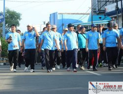 Bupati dan Wakil Bupati Lampung Utara Hadiri Serangkaian Kegiatan HUT Ke-79: Jalan Sehat, Pengobatan Gratis, dan Lomba Lagu Daerah