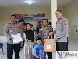 Polres Lampung Barat Gelar Bakti Kesehatan Sunatan Massal Dalam Rangka Hari Bhayangkara ke-79