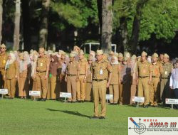 Pimpin Apel Mingguan Munandar Paparkan Poksi Diskominfo Dalam Penyiaran Informasi. 