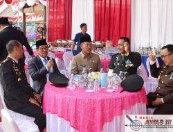 Bupati dan Wakil Bupati Lampung Utara Hadiri Upacara Peringatan Hari Bhayangkara ke-79