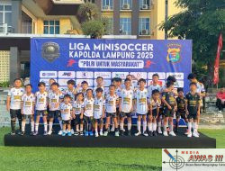 *Polda Lampung Resmikan Soccer School Bhayangkara, Dorong Pembinaan Atlet Usia Dini*