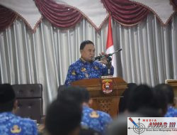 Wabup Mad Hasnurin Pimpin Rakor PAD Anggaran Tahun 2025. 