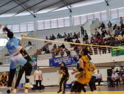 Voli Putri Gresik kalahkan Surabaya di Final Voli Putri Porprov Jatim 2025