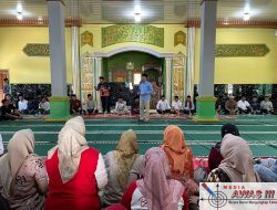 Safari Jum’at, Parosil Bersama Warga Batu Brak Gelar Doa Bersama Untuk Korban Satwa Liar