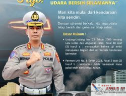 Dirlantas Polda Lampung Ajak Masyarakat Lakukan Uji Emisi: Udara Bersih Dimulai dari Kendaraan Kita Sendiri