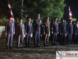 Peringati HUT RI ke-80, Pemkab Lampung Barat Gelar Apel Kehormatan dan Renungan Suci di TMP Liwa