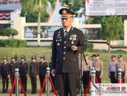 Peringati Hari Kemerdekaan Republik Indonesia Ke-80, Polres Lampung Utara Gelar Upacara