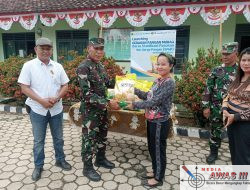 Danramil 412-06/SU Launching Gerakan Pangan Murah di Makoramil.