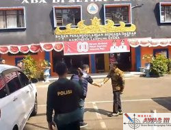 Diduga,Kantor Dinas BPBD Lampung Utara di Geledah Polisi 