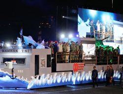 Kemenhan dan TNI Perkenalkan Mobil Hias Alutsista di Karnaval HUT Ke-80 RI