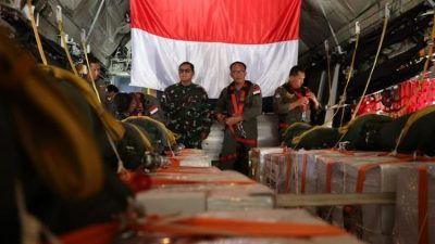 800 Ton Bantuan Kemanusiaan Diterima Palestina Melalui Airdrop
