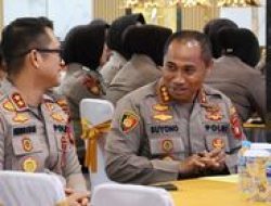 Polwan Polresta Pontianak Rayakan Ulang Tahun ke-77