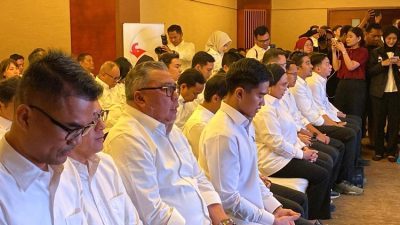 Ahmad Ali Hadiri Pelantikan PSI, Duduk di Samping Kaesang