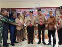 Latih Pembina Gugus Depan, Dispora dan Kwarcab Jayapura Bangun Inspirasi