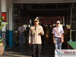 Jadi Pembina Upacara Disekolah, Kapolres Lampung Utara Ingatkan Bahaya Kenakalan Remaja