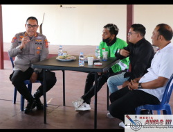 Polres Lampung Barat Gelar Silaturahmi Bersama Driver DRAIV
