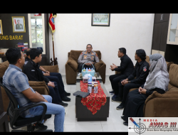 Polres Lampung Barat Gelar Audiensi dengan Bawaslu, Bahas Sinergitas Pengamanan Tahapan Pemilu