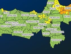 Prakiraan Cuaca Jawa Tengah Hari Ini: Wonosobo, Solo, Magelang, Blora, Rembang