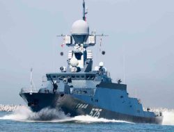 Pasukan Khusus Ukraina Hancurkan Korvet Rusia di Danau Onega