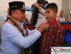 Pemkab Lambar Prioritaskan Pendidikan, Seragam Sekolah Gratis Jadi Langkah Nyata.