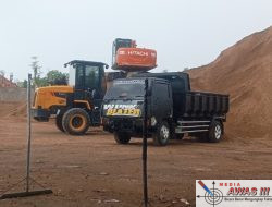 Tumpukan Pasir Ilegal di Keluhkan Warga Desa Blaban