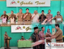 Serah Terima Jabatan Sekretaris Dinas Pertanian Lampung Utara