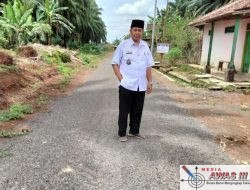 Atas Pembangunan Jalan di Desa Talang Jali Warga Sangat Terbantu