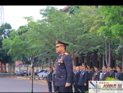 Polda Lampung Gelar Upacara Peringatan Hari Sumpah Pemuda Ke-97, Pemuda Bergerak, Indonesia Bersatu