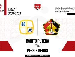 Link Streaming Skor Persiku Vs Persela, Update Klasemen Barito Putera – PSS Sleman
